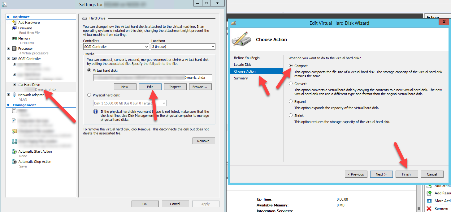 Hyper v Disks Running Out Of Space Paused Hatas Erdem AYTEK Hyper v disks running out of space paused hatas erdem aytek